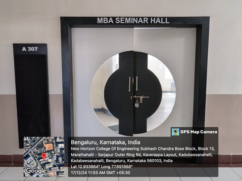 MBA Seminar Hall