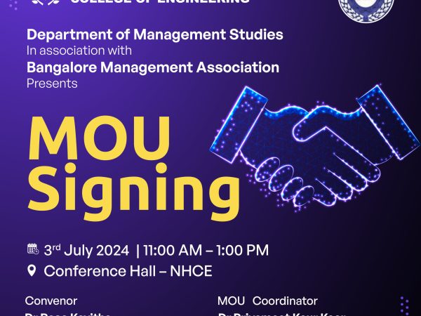 MBA MOU SIGNING poster